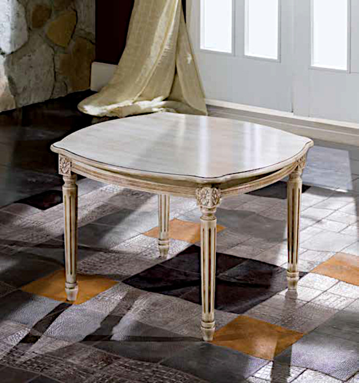 Impero négyszögletű asztalka