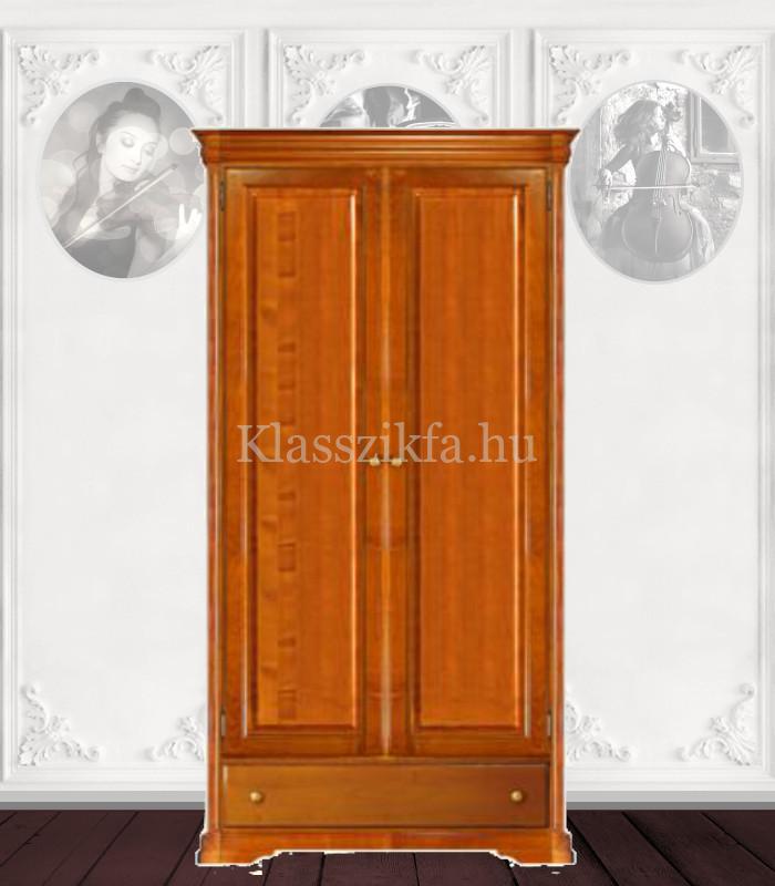 Otello 2101×941-1070 mm-es 60 cm mély sorolható teli ajtós szekrény - Polcos különálló