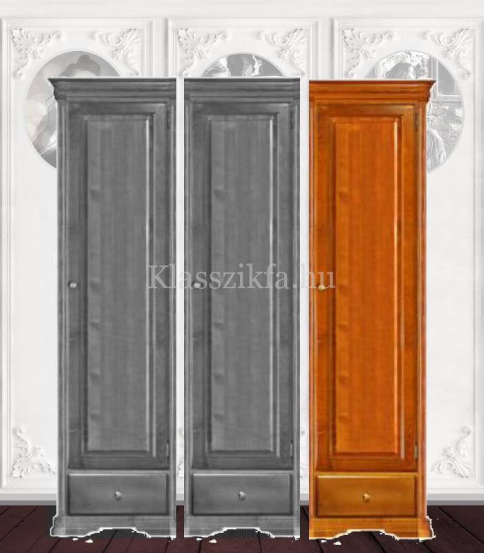 Otello 2101×501-630 mm-es 60 cm mély sorolható teli ajtós szekrény - Polcos jobbos elem
