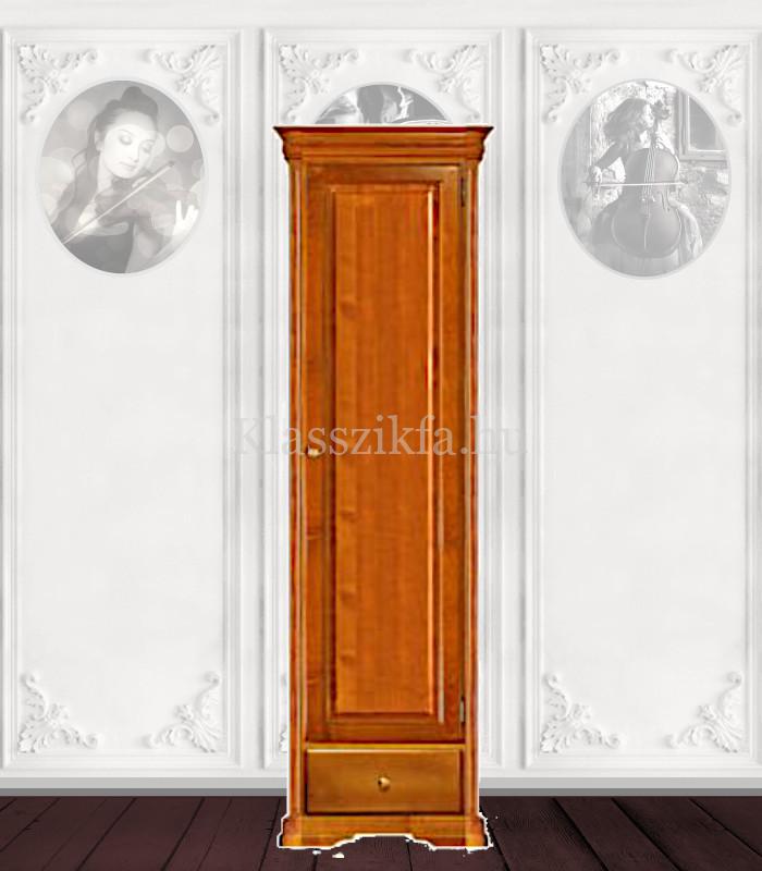 Otello 2101×501-630 mm-es 60 cm mély sorolható teli ajtós szekrény - Polcos különálló