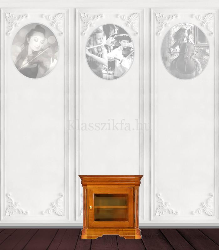 Otello 1 modulos 576x630 mm-es 40 cm mély komód - üveges ajtóval