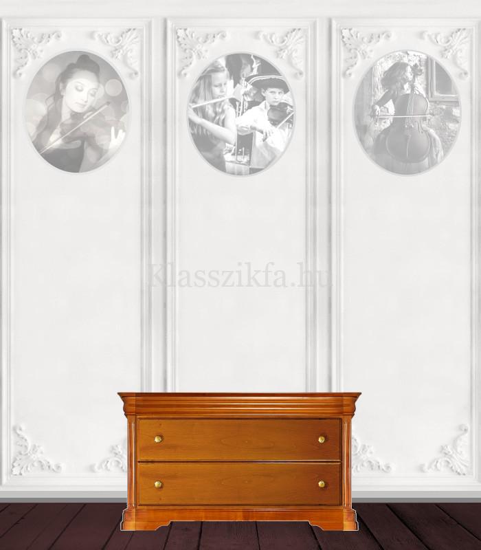 Otello 2 modulos, 576x1070 mm-es 40 cm mély komód - 2 fiókkal
