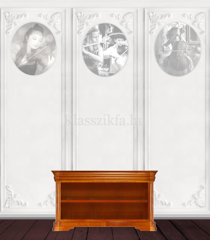 Otello 2 modulos, 576x1070 mm-es 50 cm mély komód - két nyitott polccal