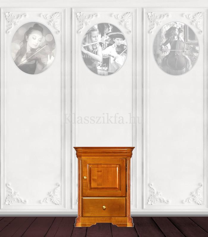 Otello 1 modulos, 757x630 mm-es 40 cm mély komód - 1 fiókkal és 1 teli ajtóval