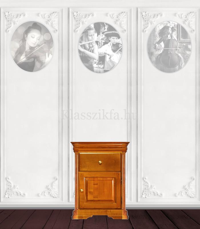Otello 1 modulos, 757x630 mm-es 50 cm mély komód - 1 teli ajtóval és 1 fiókkal