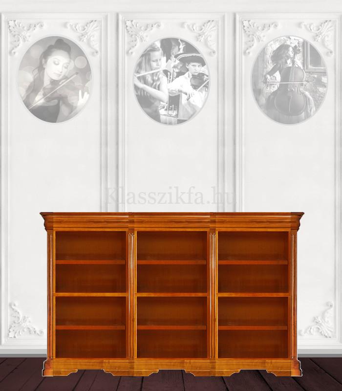 Otello 3 modulos, 932×1633 mm-es 40 cm mély komód - 12 nyitott polccal