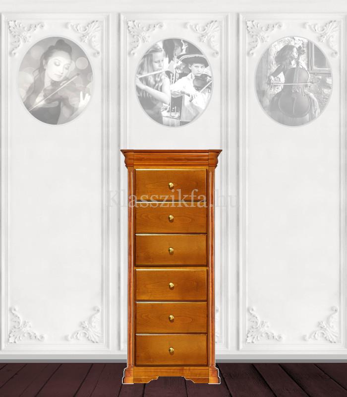 Otello 1 modulos, 1349×630 mm-es 40 cm mély komód - 6 fiókkal
