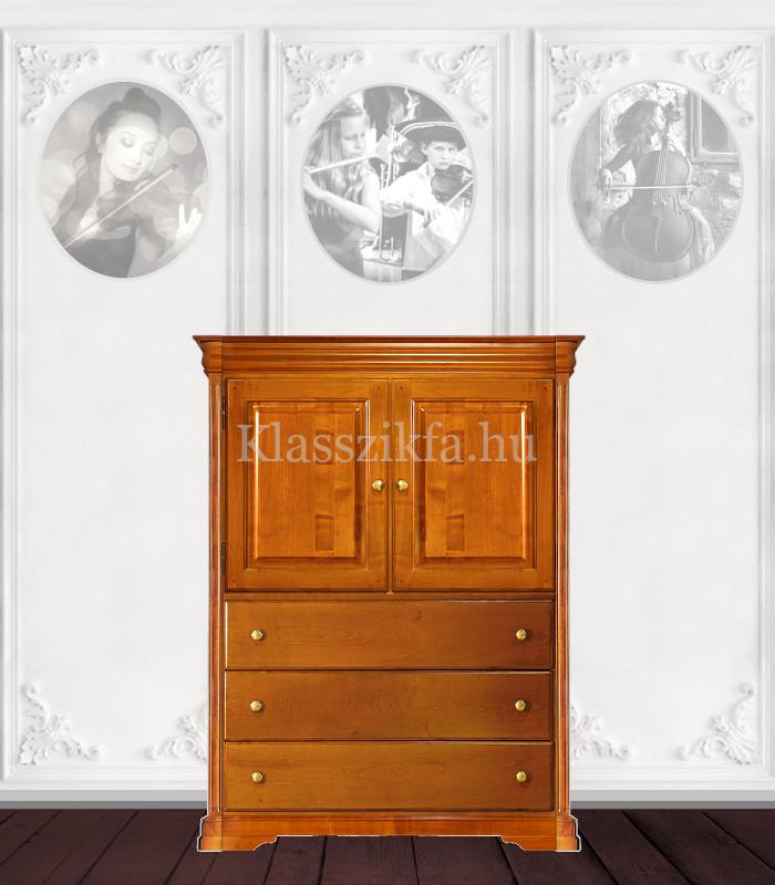 Otello 1349×1070 mm-es 40 cm mély szekrény - 3 fiókkal és 2 teli ajtóval