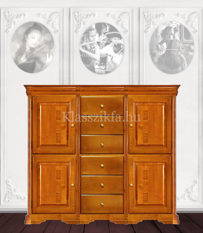 Otello 1349×1633 mm-es 40 cm mély szekrény - 6 fiókkal és 4 teli ajtóval