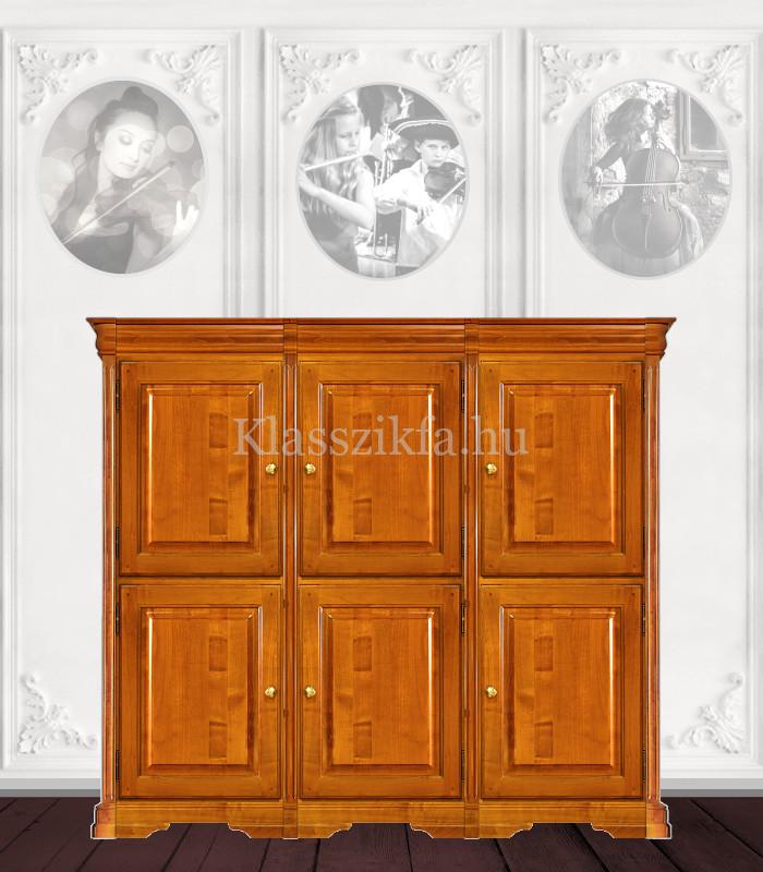 Otello 1349×1633 mm-es 40 cm mély szekrény - 6 teli ajtóval